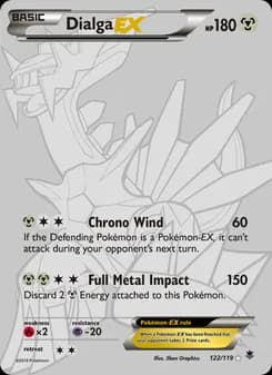 Dialga EX — Phantom Forces — Secret Rare