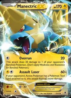 Manectric EX — Phantom Forces — Ultra Rare