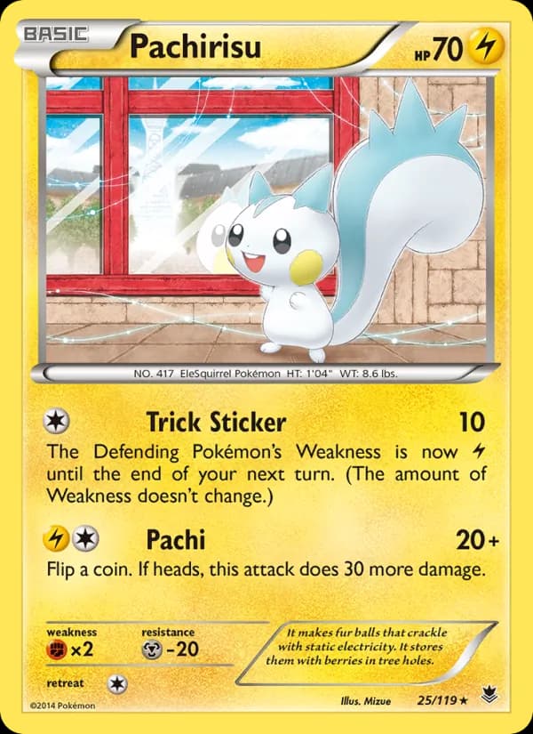 Pachirisu — Phantom Forces, Rare