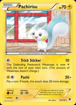 Pachirisu — Phantom Forces — Rare