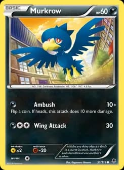 Murkrow — Phantom Forces — Common