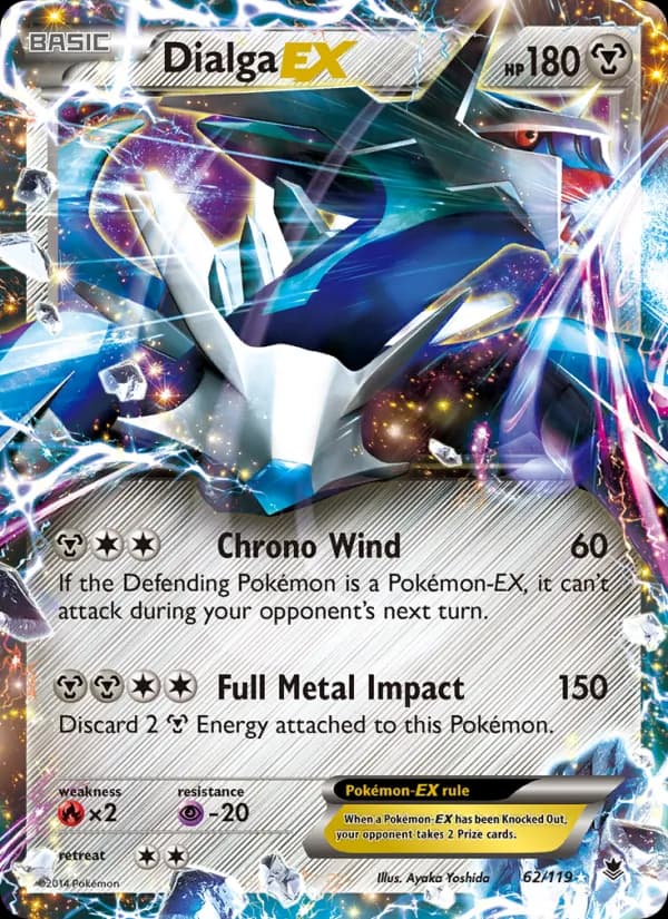 Dialga EX — Phantom Forces, Ultra Rare