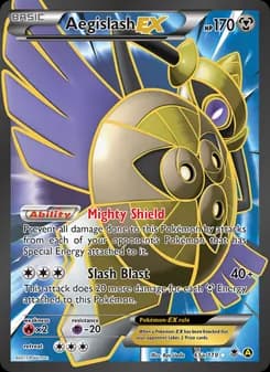 Aegislash EX — Phantom Forces — Ultra Rare