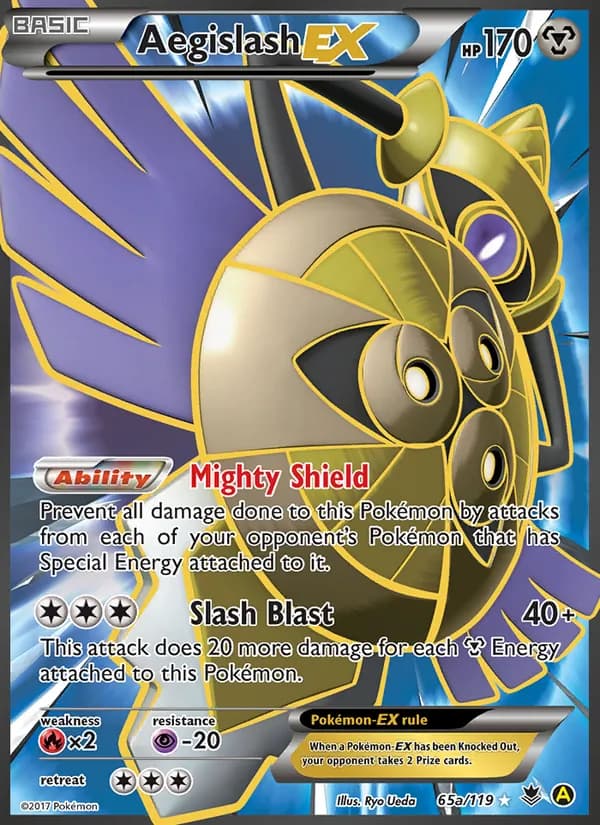 Aegislash EX — Phantom Forces, Rare