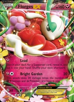 Florges EX — Phantom Forces — Ultra Rare