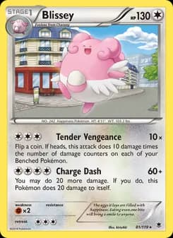 Blissey — Phantom Forces — Rare