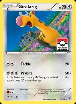 Girafarig — Phantom Forces — Uncommon