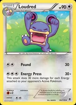 Loudred — Phantom Forces — Uncommon