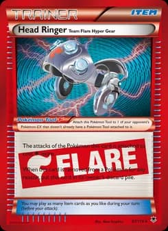 Head Ringer Team Flare Hyper Gear — Phantom Forces — Rare