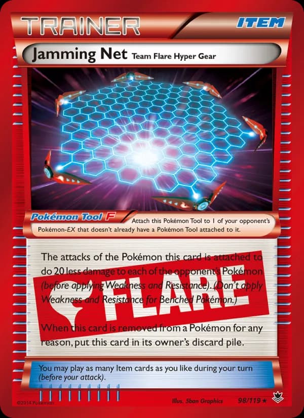 Jamming Net Team Flare Hyper Gear — Phantom Forces, Rare
