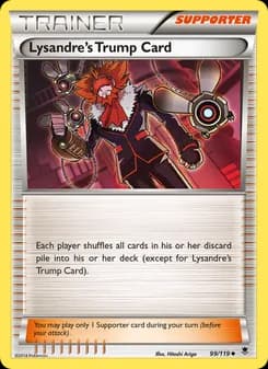 Lysandre's Trump Card — Phantom Forces — Uncommon