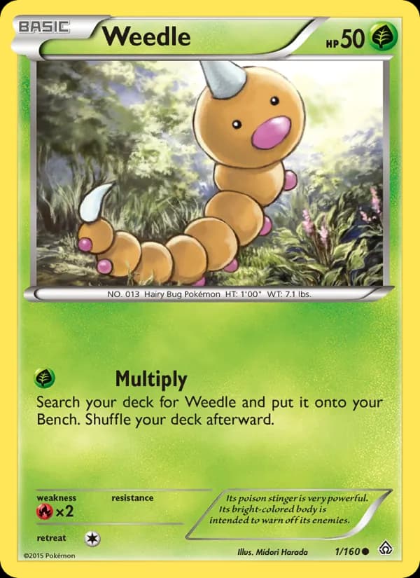 Weedle — Primal Clash, Common