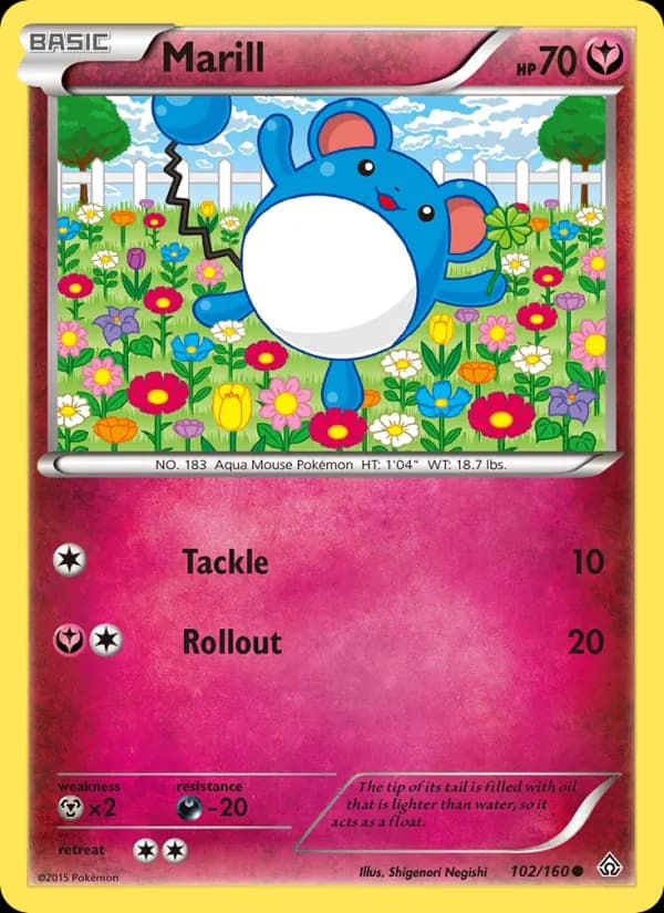 Marill — Primal Clash, Common