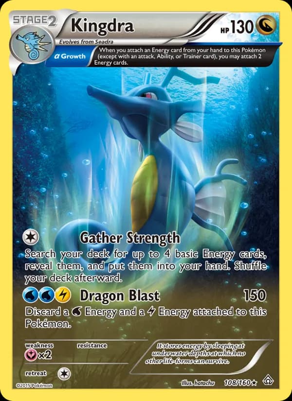 Kingdra — Primal Clash, Rare
