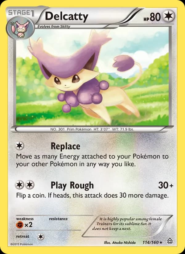 Delcatty — Primal Clash, Rare
