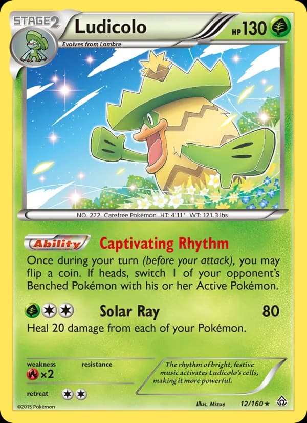 Ludicolo — Primal Clash, Rare
