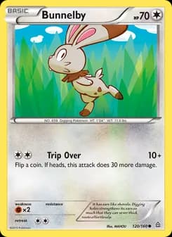 Bunnelby — Primal Clash — Common