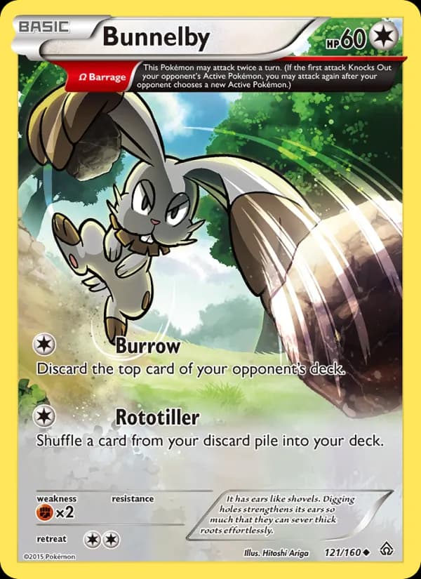 Bunnelby — Primal Clash, Uncommon