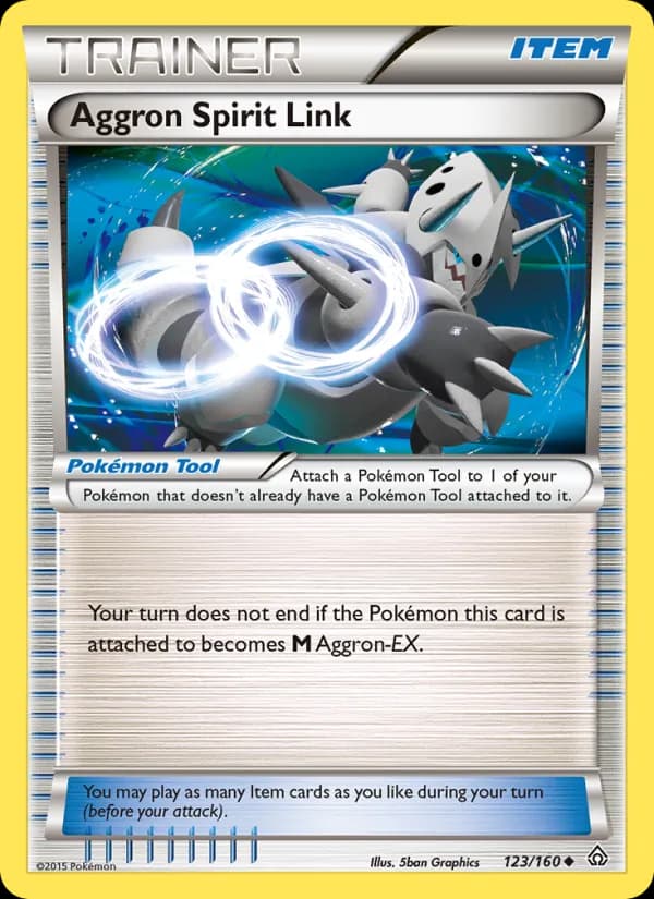 Aggron Spirit Link — Primal Clash, Uncommon