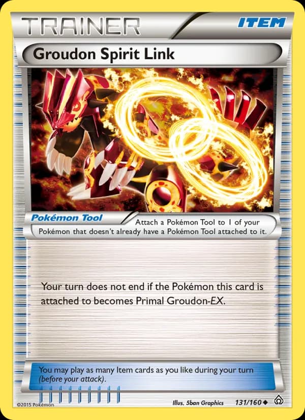 Groudon Spirit Link — Primal Clash, Uncommon
