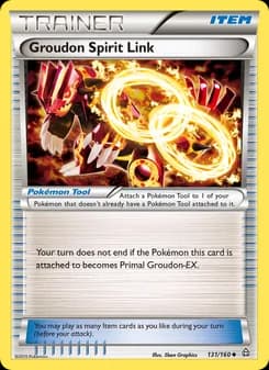 Groudon Spirit Link — Primal Clash — Uncommon