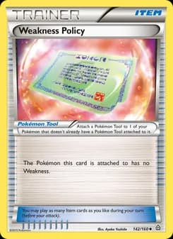 Weakness Policy — Primal Clash — Uncommon