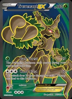 Trevenant EX — Primal Clash — Ultra Rare