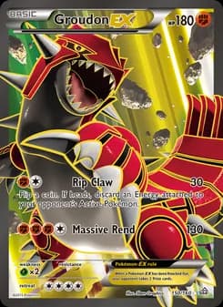 Groudon EX — Primal Clash — Ultra Rare