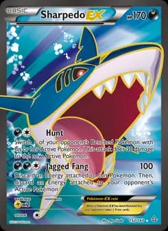 Sharpedo EX — Primal Clash — Ultra Rare