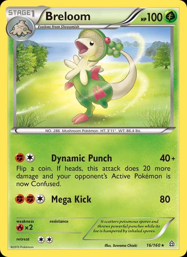 Breloom — Primal Clash, Rare