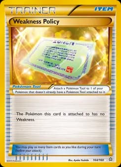 Weakness Policy — Primal Clash — Secret Rare