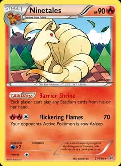 Ninetales — Primal Clash — Rare
