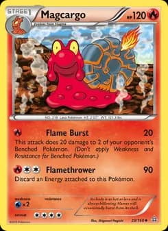 Magcargo — Primal Clash — Uncommon