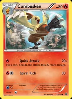 Combusken — Primal Clash — Uncommon