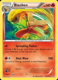 Blaziken — Primal Clash — Rare