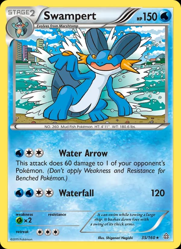 Swampert — Primal Clash, Rare