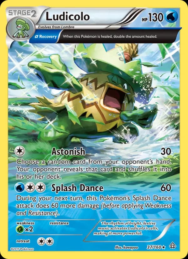 Ludicolo — Primal Clash, Rare