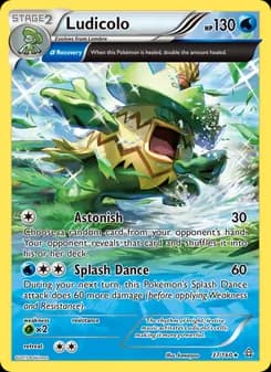 Ludicolo — Primal Clash — Rare