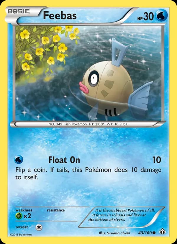 Feebas — Primal Clash, Common