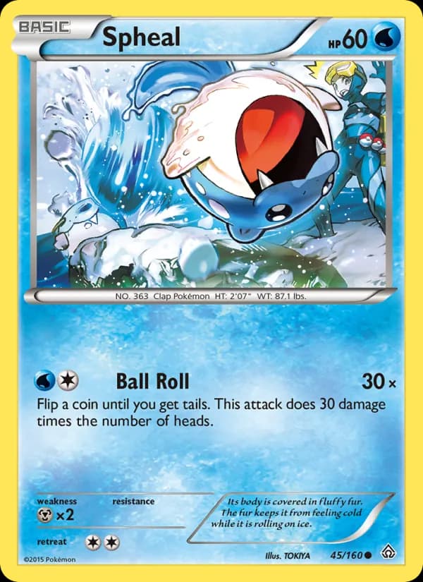Spheal — Primal Clash, Common