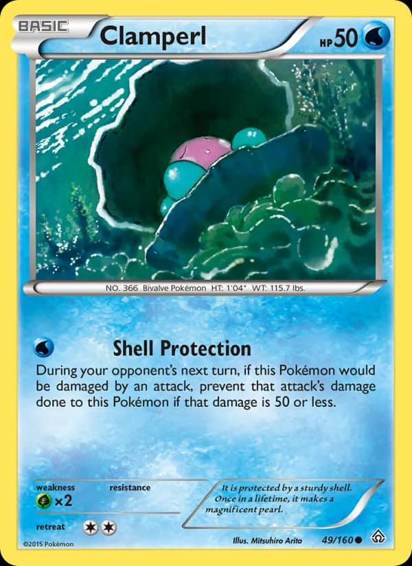 Clamperl — Primal Clash, Common