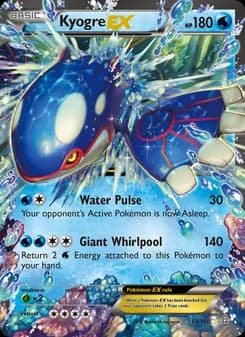 Kyogre EX — Primal Clash — Ultra Rare