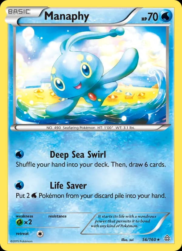 Manaphy — Primal Clash, Rare