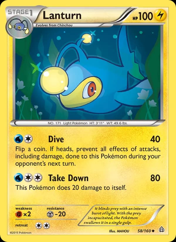 Lanturn — Primal Clash, Uncommon