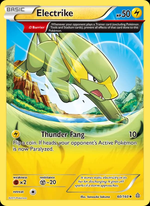 Electrike — Primal Clash, Uncommon