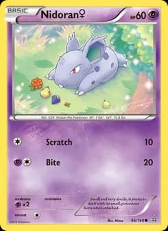 Nidoran♀ — Primal Clash — Common