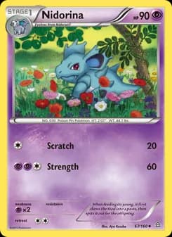 Nidorina — Primal Clash — Uncommon