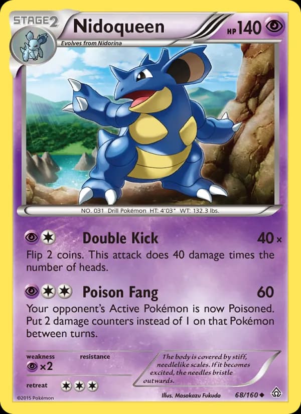 Nidoqueen — Primal Clash, Uncommon