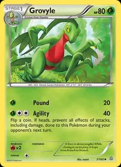 Grovyle — Primal Clash — Uncommon