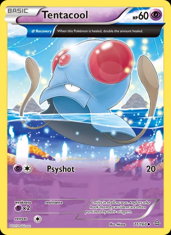 Tentacool — Primal Clash, Uncommon